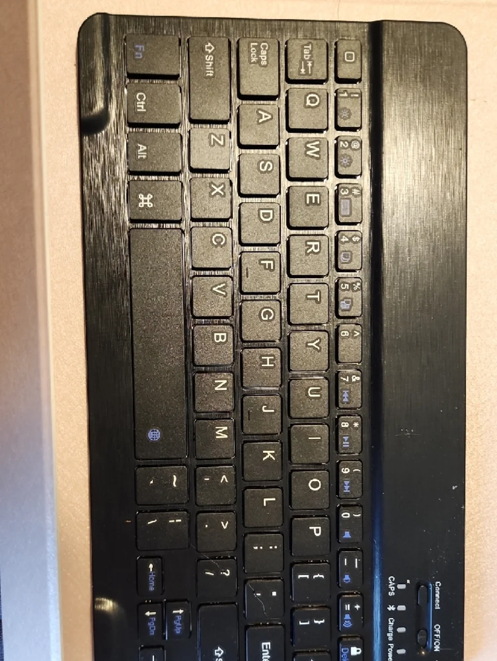 Universal Black Tablet Keyboard Case - Compatible with Most 10